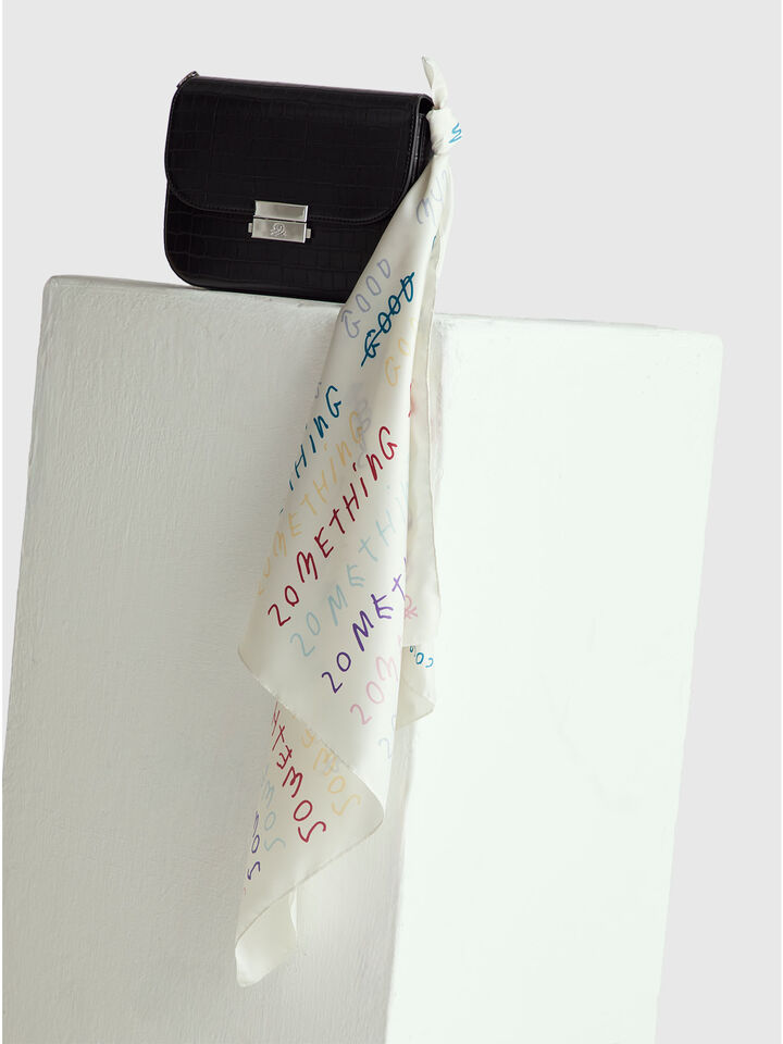SQUARE SCARF Women image number 4